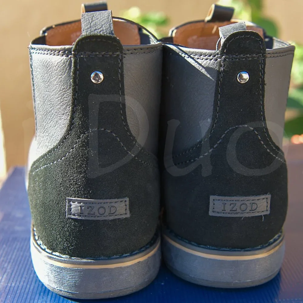 Izod‎ Men's Chukka Black Boot